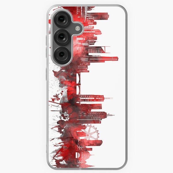 Item preview, melbourne skyline red designed and sold by BekimART2.