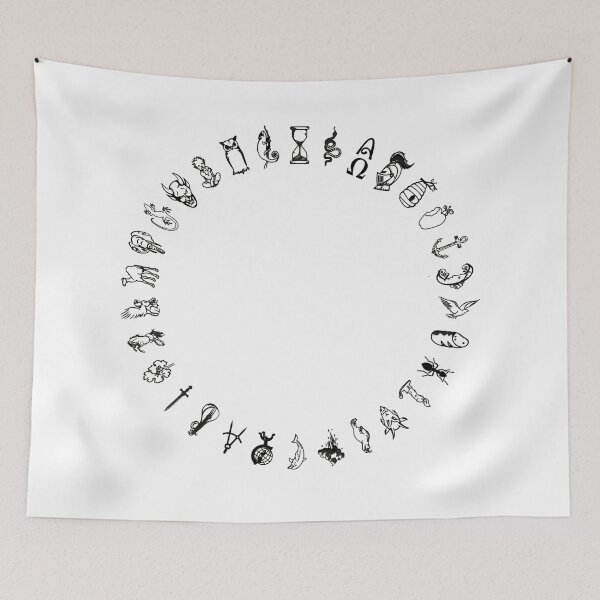 Item preview, Symbols of Alethiometer designed and sold by Coloor.