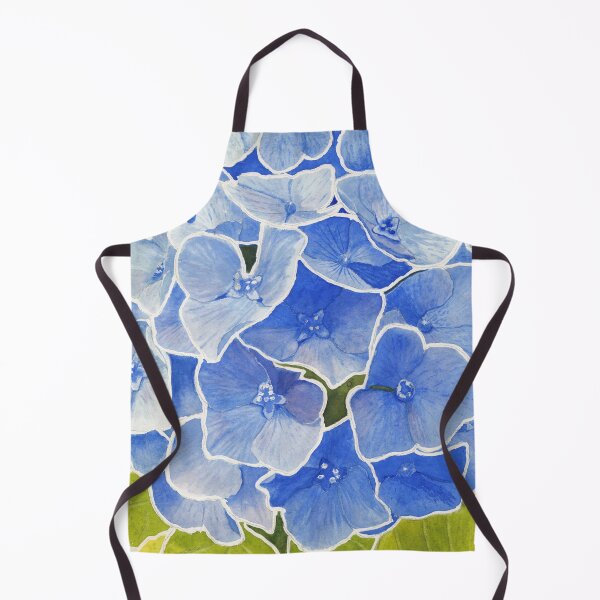 Item preview, Blue Hydrangea in Watercolor designed and sold by The Elderberry Blossom.