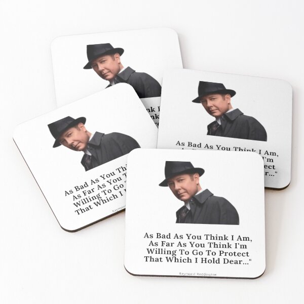 Item preview, The Blacklist reddington quote for as bad as you think designed and sold by oussayya.