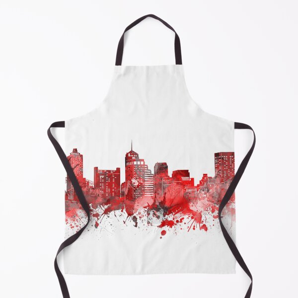 Item preview, memphis skyline red designed and sold by BekimART2.
