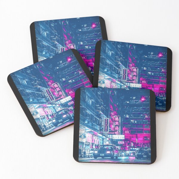Item preview, Aesthetic Cyber Vaporwave Style Japan Tokyo Osaka designed and sold by lotushaza.