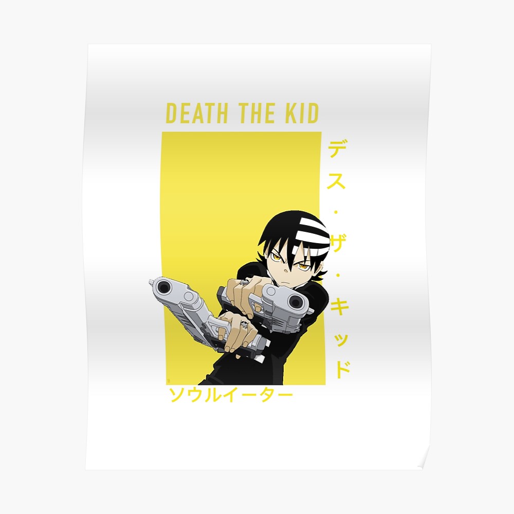Death The Kid Poster By Gwenjimann Redbubble