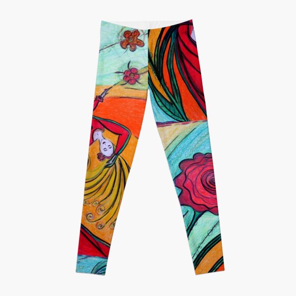 "Letting go" Franka Baddura Leggings