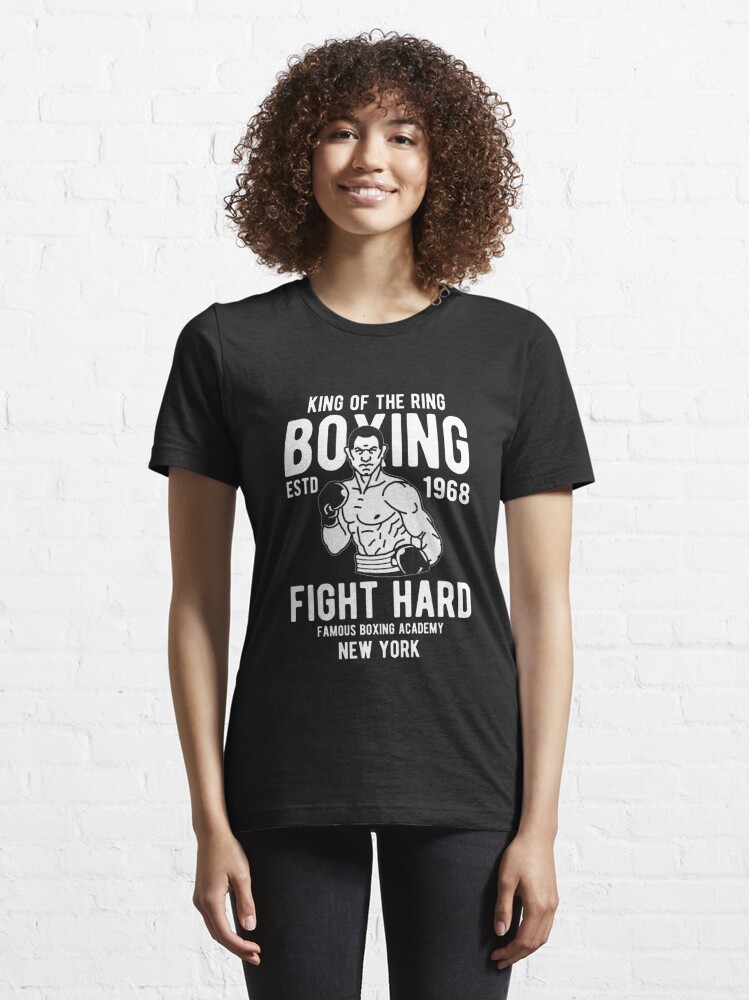 Camiseta Academia De Boxeo Fight Hard