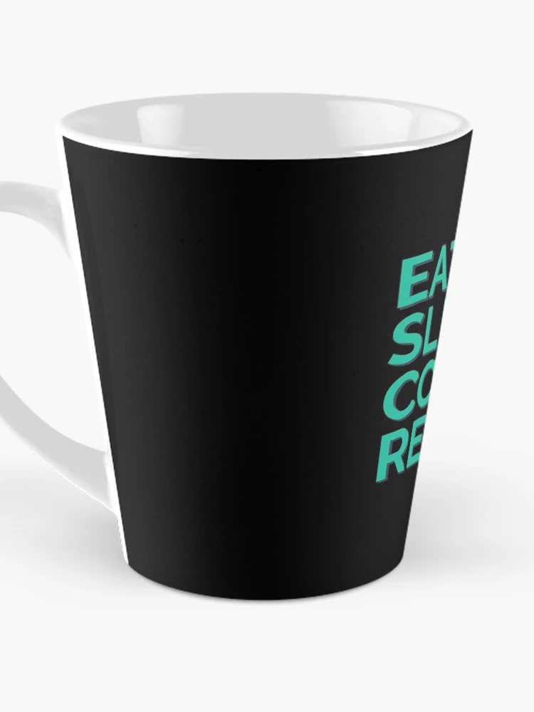Thumbnail 3 of 4, Coffee Mug, Eat Sleep Code Repeat Python Coder designed and sold by Sour Soul.