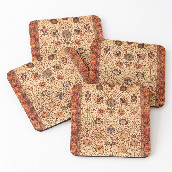 Item preview, Amritsar Antique Indian Rug Print designed and sold by Vicky Brago-Mitchell®.