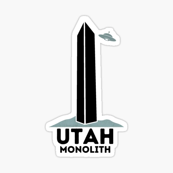 Artikel-Vorschau von Utah Monolith, designt und verkauft von ImperialBaron.