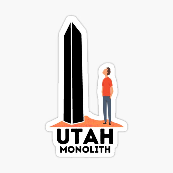 Artikel-Vorschau von Utah Monolith, designt und verkauft von ImperialBaron.
