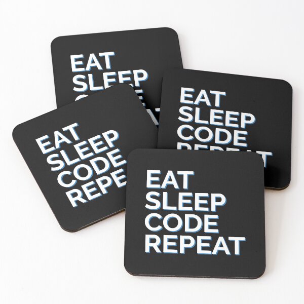 Item preview, Eat Sleep Code Repeat Java Coder designed and sold by Sour Soul.