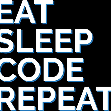 Artwork thumbnail, Eat Sleep Code Repeat Java Coder by Sour Soul