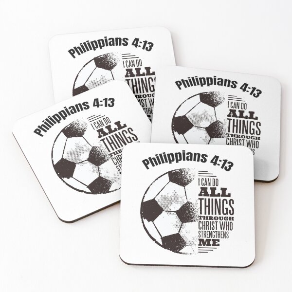 Item preview, I Can Do All Things - Soccer designed and sold by Marathon-Runner.