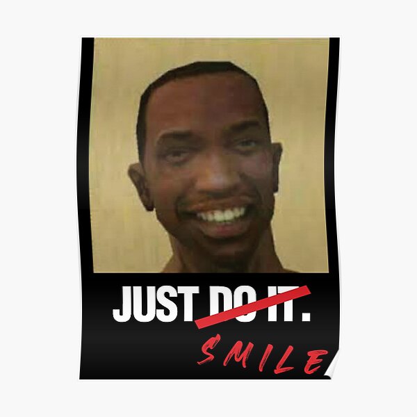 Gta Sa Meme Cj Posters | Redbubble