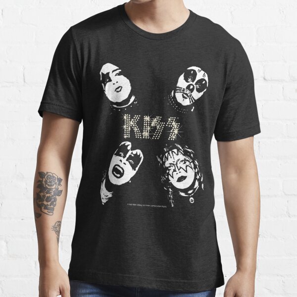 Kiss - Seventies Retro - Vintage Band T-Shirt - Black, Other