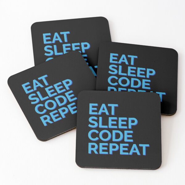 Item preview, Eat Sleep Code Repeat Java Programmer designed and sold by Sour Soul.