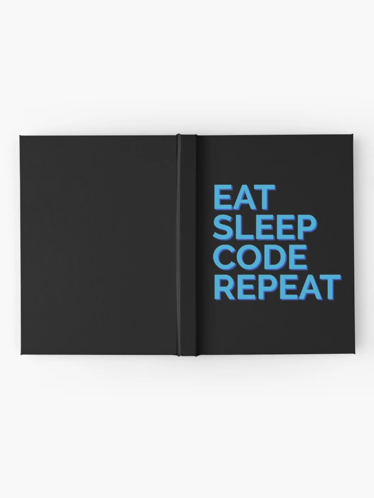Thumbnail 2 of 3, Journal, Eat Sleep Code Repeat Java Programmer designed and sold by Sour Soul.