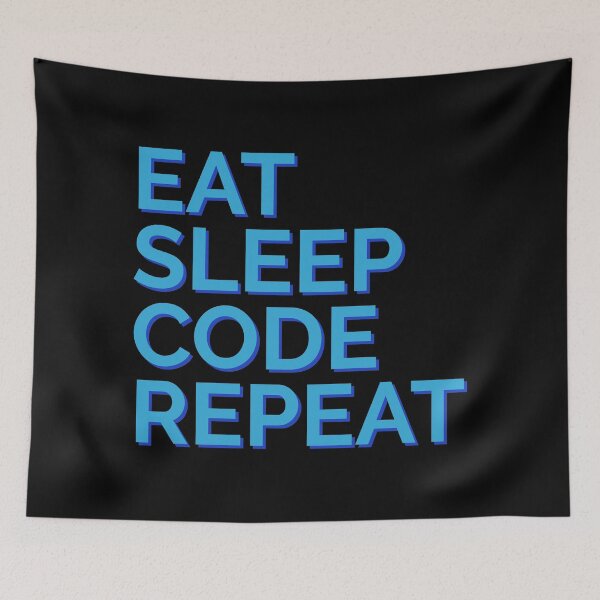 Item preview, Eat Sleep Code Repeat Java Programmer designed and sold by Sour Soul.