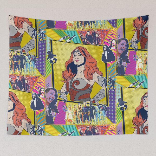 Item preview, Q Maeve in pop art designed and sold by manuluce.