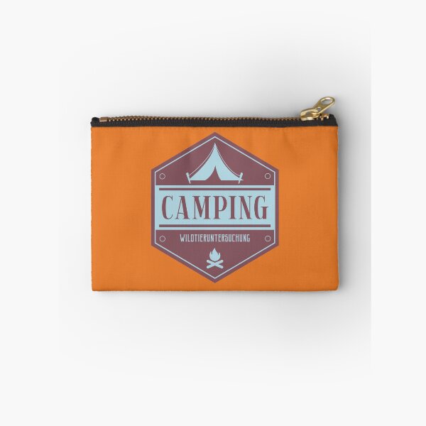 Item preview, Camping | Wildlife Investigation | German hiking | Black hiking t-shirt designed and sold by Ainbowz-Artwork.