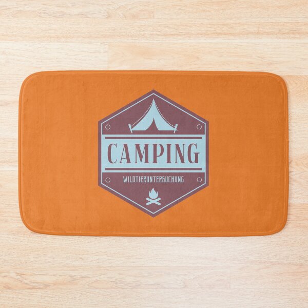 Item preview, Camping | Wildlife Investigation | German hiking | Black hiking t-shirt designed and sold by Ainbowz-Artwork.