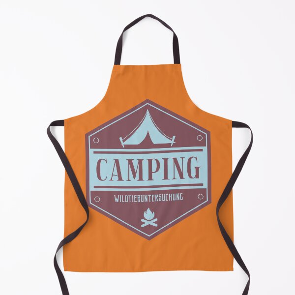 Item preview, Camping | Wildlife Investigation | German hiking | Black hiking t-shirt designed and sold by Ainbowz-Artwork.