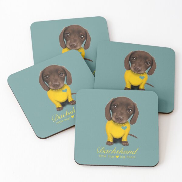 Item preview, Dachshund - Little Legs, Big Heart designed and sold by Kittys-Art.