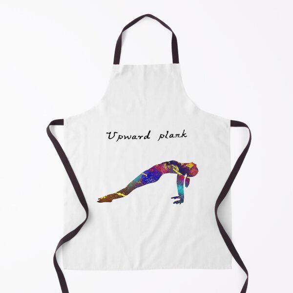 Item preview, Upward Plank 206 Watercolor Map Yoga Quote Definit designed and sold by vividpixelusa.