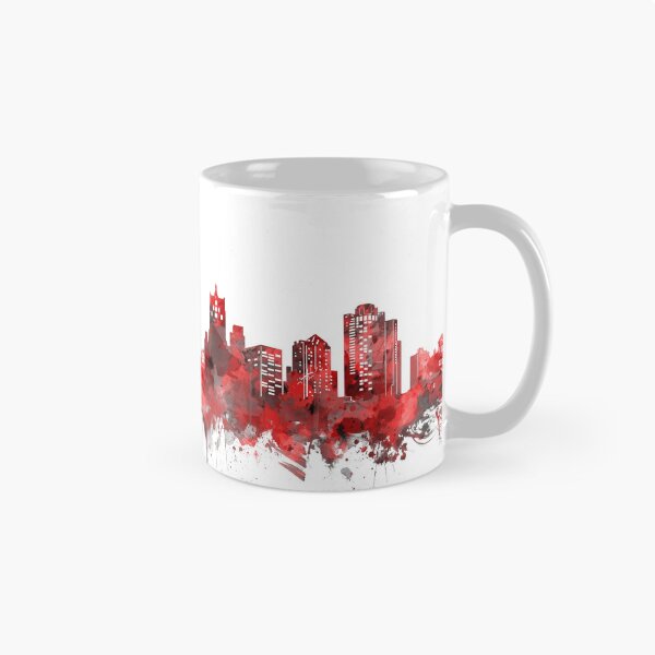 Item preview, milwaukee skyline red designed and sold by BekimART2.