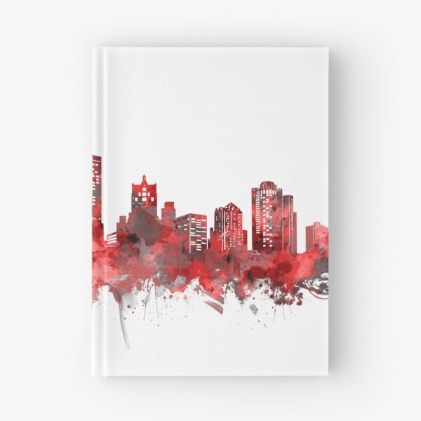 Item preview, milwaukee skyline red designed and sold by BekimART2.