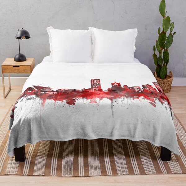Item preview, milwaukee skyline red designed and sold by BekimART2.