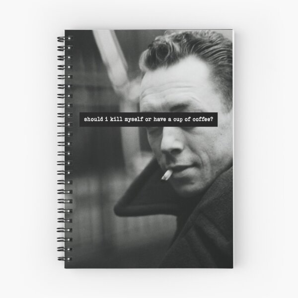 Item preview, Albert Camus Coffee Quote  designed and sold by Merch-On.