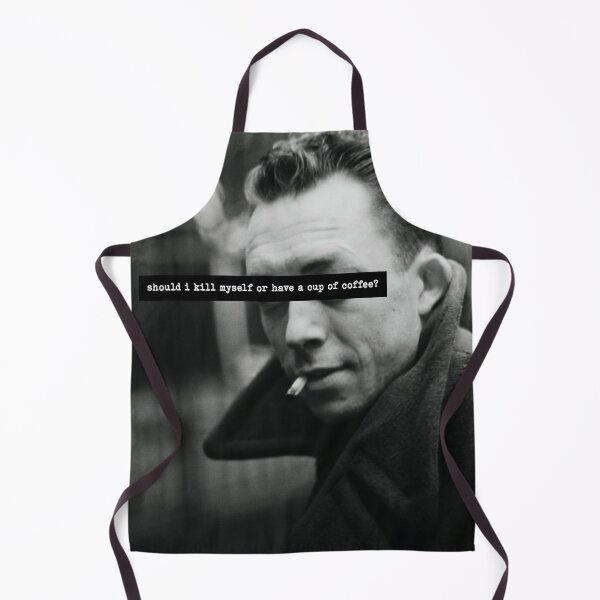 Item preview, Albert Camus Coffee Quote designed and sold by Merch-On.