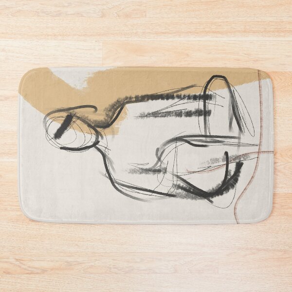 Item preview, Abstract figure sketch. Line drawing & brush strokes. designed and sold by PandaAvenue.