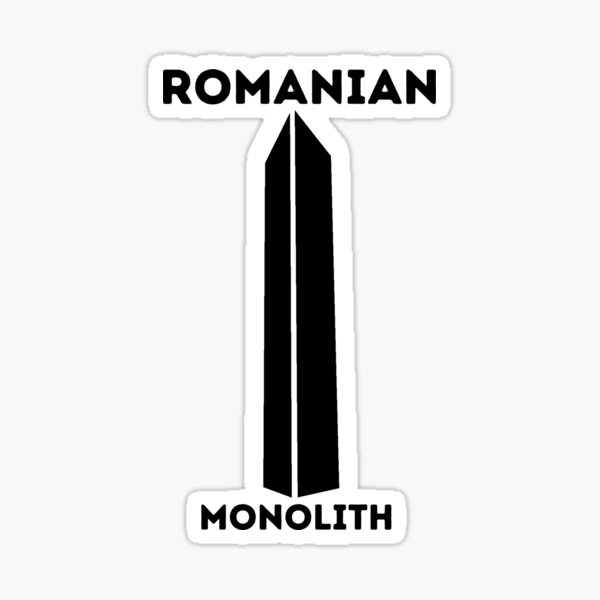 Artikel-Vorschau von Rumänischer Monolith, designt und verkauft von ImperialBaron.