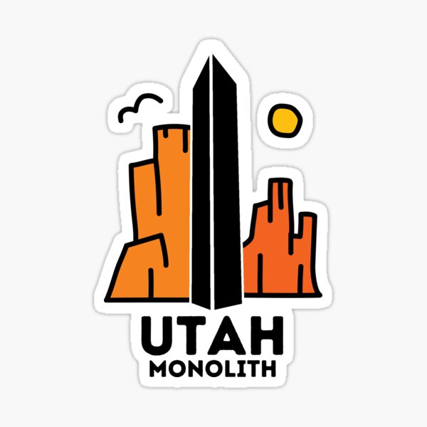 Artikel-Vorschau von Utah Monolith, designt und verkauft von ImperialBaron.