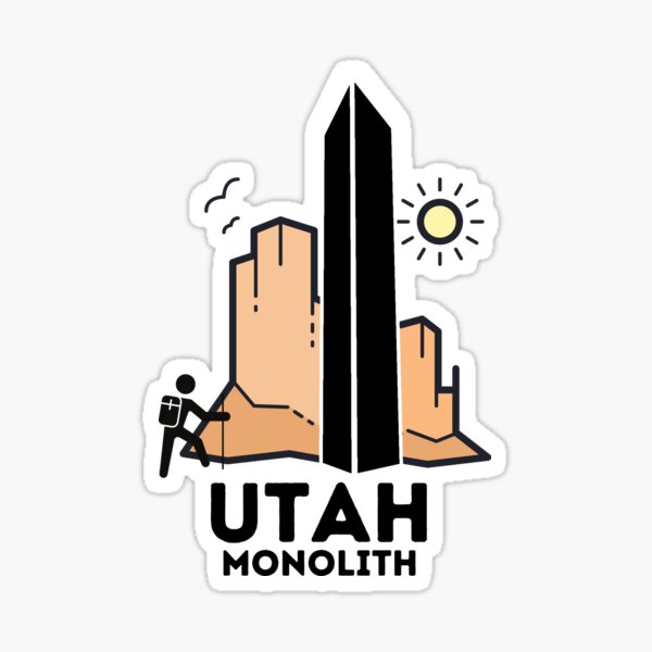 Artikel-Vorschau von Utah Monolith, designt und verkauft von ImperialBaron.