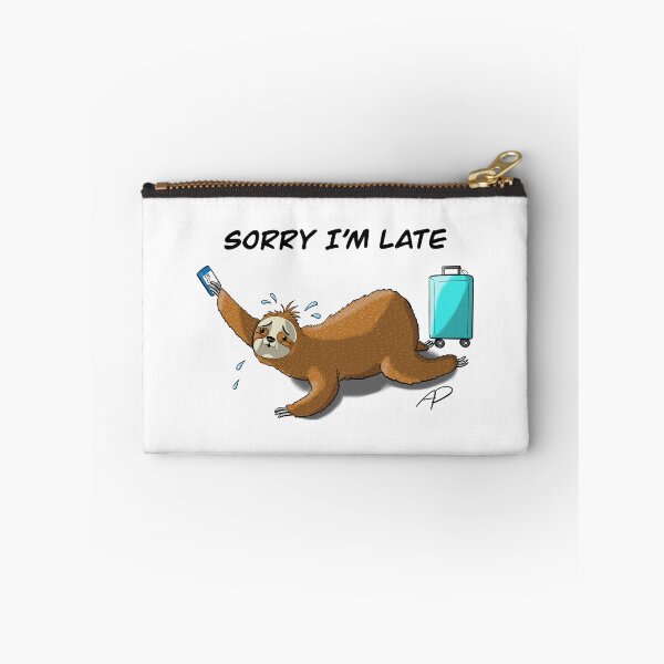 Item preview, Sorry i'm late - traveler sloth designed and sold by Illustranimals.