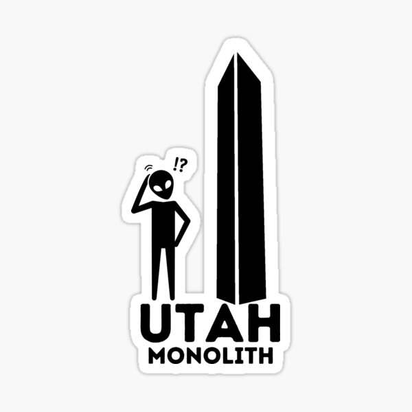 Artikel-Vorschau von Utah Monolith, designt und verkauft von ImperialBaron.