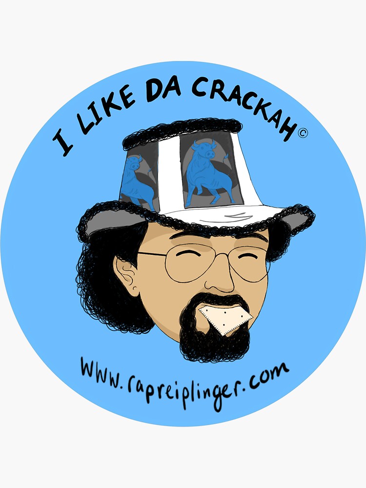 Thumbnail 3 of 3, Sticker, Mr. Okada Secret Taste Test/I Like Da Crackah/Rap Reiplinger designed and sold by RapStuffs.