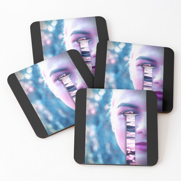 Item preview, Aesthetic Vaporwave Girl designed and sold by lotushaza.