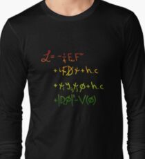 Universe Lagrangian. "j" Long Sleeve T-Shirt