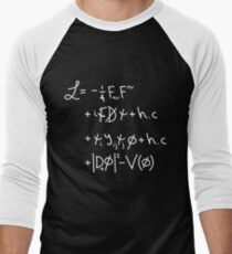 Universe Lagrangian. "w" Men's Baseball ¾ T-Shirt