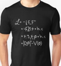 Universe Lagrangian. "w" Unisex T-Shirt