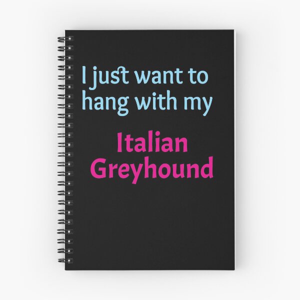 Artikelvorschau, Italienischer Windhund, ich möchte nur mit meinem italienischen Windhund rumhängen entworfen und verkauft von amrmab.