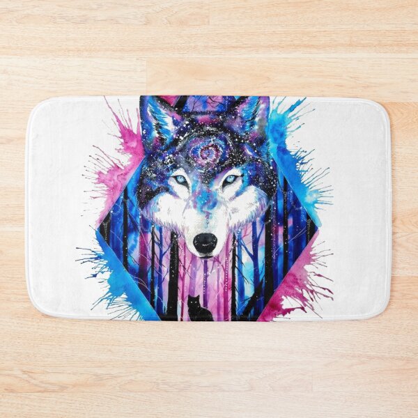 Item preview, Black and Blue Wolf designed and sold by MIRAMODE.