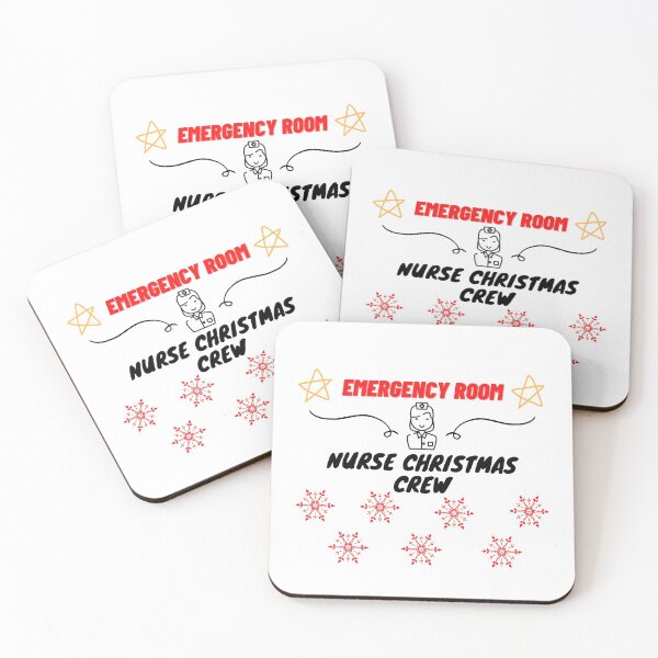 Item preview, emergency room nurse christmas crew designed and sold by leonmarket.