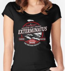Exterminatus - Advanced pest control Fitted Scoop T-Shirt