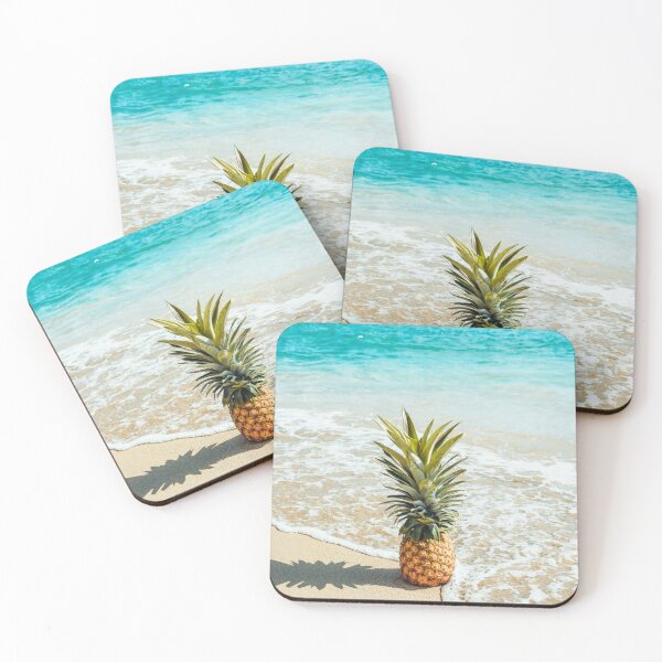 Item preview, Tropical Beach Pineapple designed and sold by Lunar009.