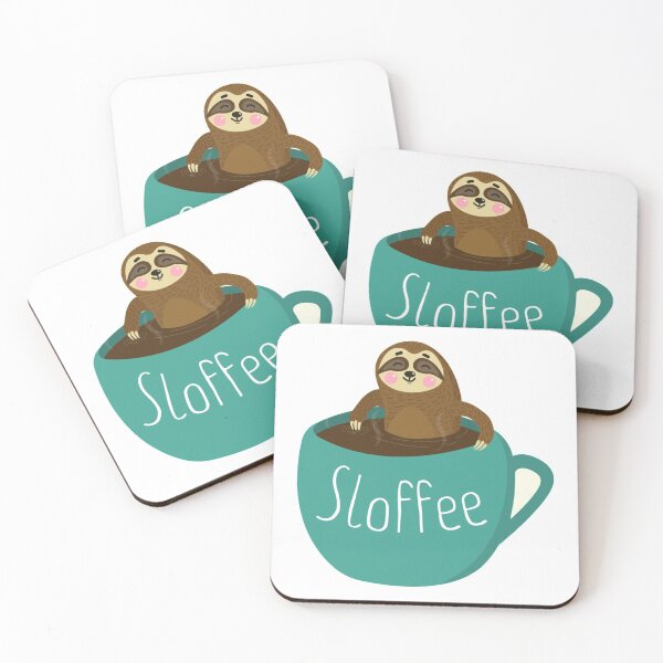 Item preview, Sloth relax in cup of coffee designed and sold by zanbo.