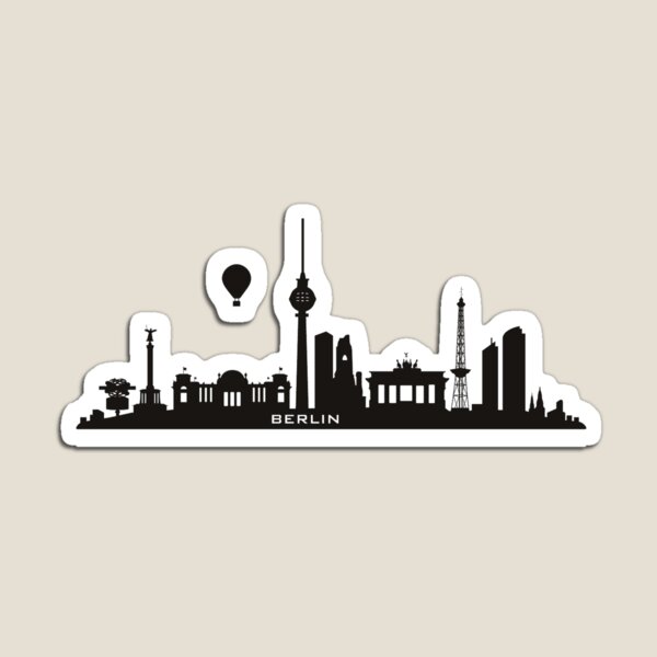 Item preview, Berliner Skyline-Design designed and sold by 33dreamworld33.